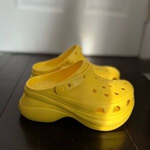 Crocs Yellow Bae Clogs
